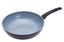 MasterClass Induction-Safe Non-Stick Induction Ready Ceramic Eco Wok, 29.5 cm