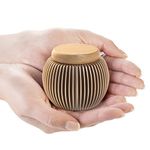 Small Urns For Human Ashes, Mini Aluminum Alloy Urns For Human Ashes or Pet, Metal Ashes Keepsake, Keepsake Urns for Cremation Ashes, Human & Pet Urns (Spherical style)