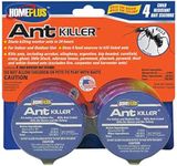 PIC 4PK-Metal-AB Bait Stations Homeplus Ant Killer Metal Bait Stations, Indoor Ant Traps, Indoor Pest Control, Pack of 4