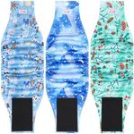 Reusable Dog Diapers Male 3 Pack, Premium Washable Belly Bands for Male Dogs, High Absorbing Large Male Dog Wraps for Doggie & Puppy in Incontinence or Excitable Urination and Training Star XXL