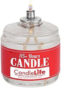 CandleLife Emergency Candles 115 Hours, Clear Mist