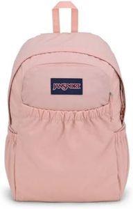 JanSport Slouch Pack - Fully Padded Back Panel - Comfortable and Ideal Storage - Misty Rose