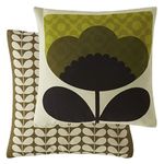 Orla Kiely Spring Bloom Seagrass Feather Filled Cushion 45cm x 45cm