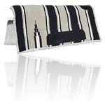 Horse Western Saddle Blanket Pad Handmade Saddle Pad Numnah 32X32 (GREY)