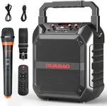 HUABAO Karaoke Machine, Portable Bl