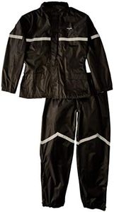 Nelson Rigg SR-6000 Stormrider Two-Piece Rain Suit - Black 2X - SR-6000-BLK-05X