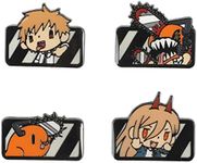 Bioworld Chainsaw Man Set of 4 Enamel Pins