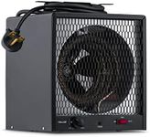 NewAir Portable Heater (240V) Portable Electric Garage Heater Heats Up to 600 sq. ft. with 6-Foot Cord Wrap and Carrying Handle | 5600 Watt Portable Electric Shop Heater for Garage and Work Shop