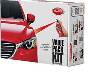 COM-PAINT Best Car Scratch Remover Kit - Spray Paint for Hyundai Aura, RC Colour (Fiery Red) - Made in India