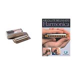 Hohner 1896BX-C Marine Band in C, Chrome, 10 & Harmonica (Absolute Beginners)