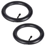 Wingsmoto 8 x 1 1/4 Butyl Rubber Inner Tube with Bent Valve Stem for A-Bike Folding Bike 2 Pack Of