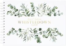 Wedding guest book personalised | E