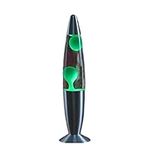 ZSQSM Lava Lamp, 15inch Creative Volcano Lava Lamp Liquid Motion Lava Lamps Home Decor, Aluminium Alloy Jellyfish Liquid Lamp Bedside Warm Light Night Light for Adults Kids Gifts Green