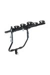 Perruzo Cruiser Delux 3 Bike Boot Fitting Car Rack in Black