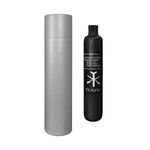 TUXING 4500Psi Carbon Fiber Scuba Tank 0.58L 36Ci 580CC High Pressure Composite Cylinder,Diving Tank,Pcp Air Tank for Pcp Air Rifle Pcp Paintball Empty Bottle