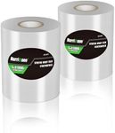 Hurricane 2 Pack Stretch Wrap Film Refill Rolls, 80 Gauge Thick 5" x 1000 ft 2 Pack Clear Plastic Pallet Shrink Film Moving Supplies Stretch Wrap