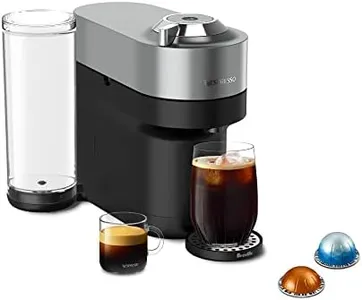 Nespresso Vertuo Pop+ Deluxe Coffee and Espresso Maker by Breville, Titan