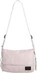 ZIMEGO Essential Crossbody Messenger Bag – Stylish Everyday Travel Satchel Handbag, Mushroom Pink