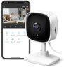 TP-Link Tapo 1080P Indoor Security Camera for Baby Monitor, Dog Camera w/Motion Detection, 2-Way Audio Siren, Night Vision, Cloud & SD Card Storage, Works w/Alexa & Google Home (Tapo C100)