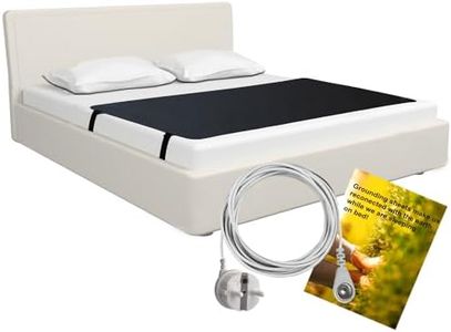 Erdungsmatte, atmungsaktives Erdungsmatten-Set mit EU-Erdungskabel, leitfähige Erdungsmatratze (68 * 180 cm)