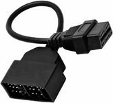 Goliton 22 Pin OBD1 to 16 Pin OBD2 Convertor Adapter Cable Compatible with Toyota Diagnostic Scanner