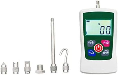 GOYOJO Digital Force Gauge High-Precision Push-Pull Meter for Tension & Compression Testing Units (N, kg, lb, oz) Real-Time/Peak/First Peak Modes Ideal for Quality Control & Material Testing (30N)…