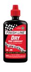 Finish Line Dry Teflon Bicycle Chain Lube, 4-Ounce Drip Squeeze Bottle