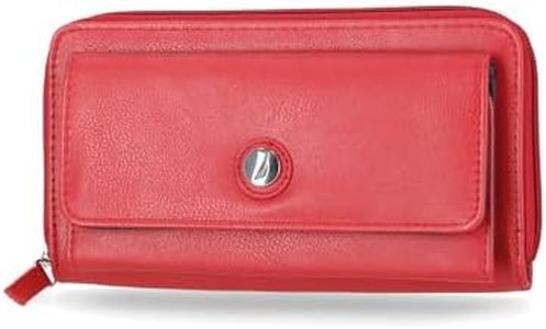 Nautica Women's RFID Wallet, Fuego Red