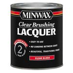 Minwax 15500 Clear Brushing Lacquer Gloss, 1-Quart