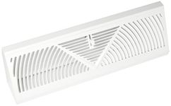 Imperial 2-1/2" x 15" Baseboard Diffuser Register, White, RG1626-A