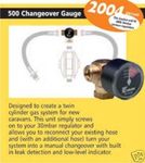 Gaslow Propane Manual Changeover Gauge