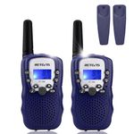 Retevis RT388 Walkie Talkies for Kids, Toys for 3-12 Years Old Boys Girls, Kids Walkie Talkies with VOX Flashlight, Birthday Gift for Children, Family, Camping (1 Pair, Navy Blue)