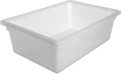 Carlisle FoodService Products Storplus Food Storage Container with Stackable Design for Catering, Buffets, Restaurants, Polyethylene (Pe), 12.5 Gallon, White