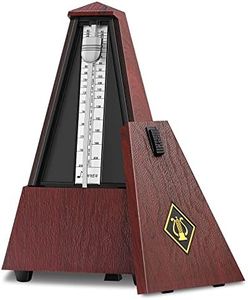 Donner Mechanical Metronome DPM-1 For Musician Guitar Piano Drum Violin Track Beat And Tempo Red