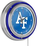 NCAA Air Force 14-Inch Diameter Neon Clock