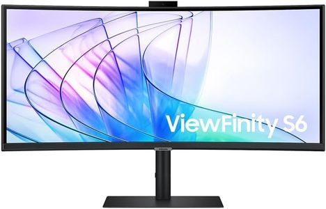 Samsung ViewFinity S65VC 34in Ultra-Wide QHD VA 100Hz FreeSync Curved Monitor (LS34C650VEEXXY)