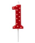 Papyrus Number 1 Birthday Candle, R