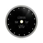 SHDIATOOL Diamond Cutting Disc 9 Inches / 230mm Saw Blade with Mesh Turbo for Porcelain Tile Ceramic Granite Marble