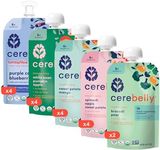 Cerebelly Organic Baby Food Pouches, Fan Favorite Variety Pack, No Added Sugar & Non-GMO, 4 oz, 18 Pack