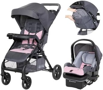 Baby Trend Passport® Cargo Stroller Travel System with EZ-Lift™ PLUS Infant Car Seat, Pink Bamboo