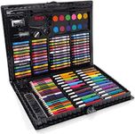 Artworx Drawing Set For Kids - 118 Piece Kids Art Set & Case - Painting and Colouring Set Storage Box - Boys and Girls Gift or Present - Arts & Crafts Supplies for Juniors Age 6-12