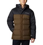 Columbia Men's Grand Trek Down Parka, Olive Green/Black, Large