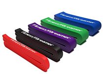 Fitness Dreamer Resistance Bands, Exercise Loop Bands and Workout Bands, Fitness Bands for Training or Physical Therapy-Improve Mobility and Strength (Black,Red,Green,Purple Blue)