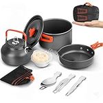 Camping Cookware Mess Kit 12PCS Out