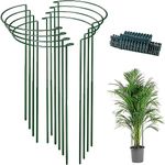 8 Pack Plant Support Stakes, Metal 