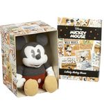 Rainbow Designs Official Disney Mickey Memories - Mickey Mouse Calm Lullaby Musical Soft Plush Toy For Babies