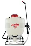 SOLO 425 4-Gallon Piston Backpack Sprayer, Wide Pressure Range up to 90 psi