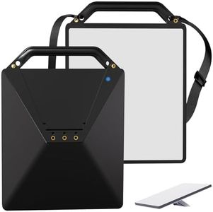CYBERSTATION Protective Case for Starlink Mini, Waterproof Shockproof Starlink Mini Dish Silicone Cover Protector with Handle, Shoulder Strap & 1/4''-20 Nuts for Hiking Camping RV Boat