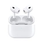 AirPods Pro (2nd generation) with MagSafe Charging Case (USB-C), White (Renewed)