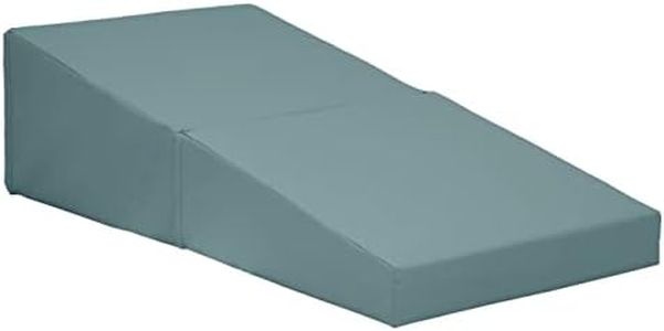 Z Athletic Gymnastics Junior Incline Mat (Cheese Wedge) Teal